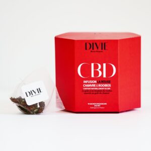 Infusion La Rouge Chanvre Rooibos avec sachet mousseline