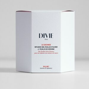 Infusion La Sauvage Chanvre Feuilles d'Olivier et Verveine Vrac 50g