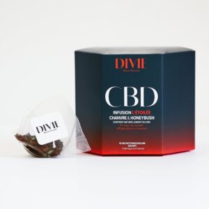 Infusion L'Étoilée chanvre honeybushavec sachet mousseline