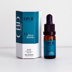 Huile CBD Isolat 20% et Ballote J'ai bien dormi